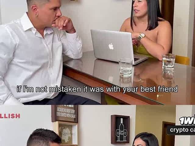 Curvy Latina lawyer woos youthful client with enormous booty and tough lovemaking - HD PORN!