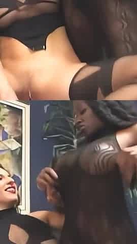 Vanessa Blue - Mya Lovely - Cynthia Pendragon Vs Big Black Cocks!!! - the Porn Challenge