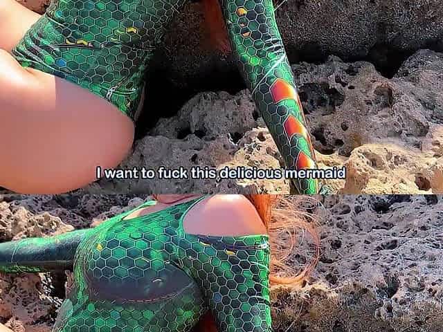 Mera suggests herself as a sex thrall to Aquaman,bangs his hard schlong with her giant butt - Scarlet Benz