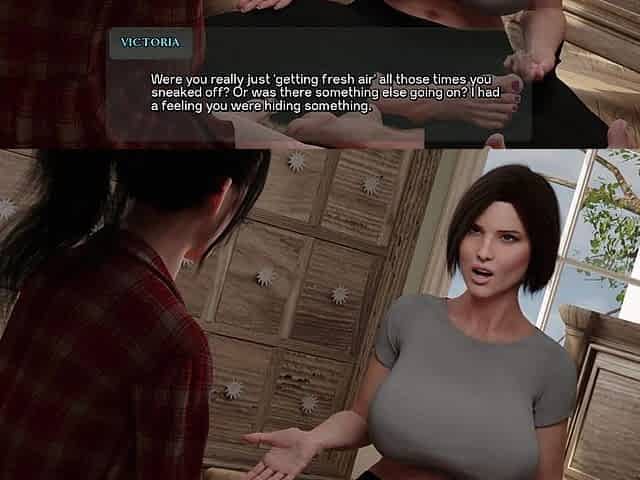 Godson 5 - Truth or Dare Game, Victoria Flashing Her Tits for Max and Marine Having Sex Again with Max