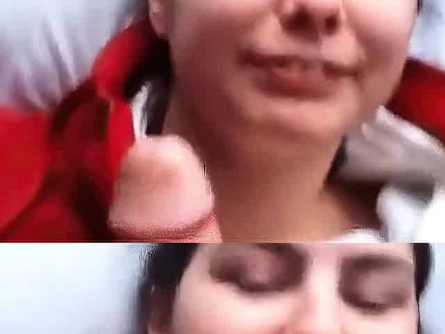 Shy Amateur Gets A Facial