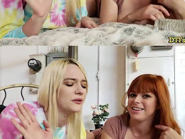 DTFsluts - James Deen Three-some with mother I'd like to fuck Penny Pax and Teen Jenna James