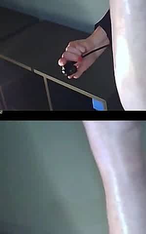 Sexy Legs Seduction with Miss a