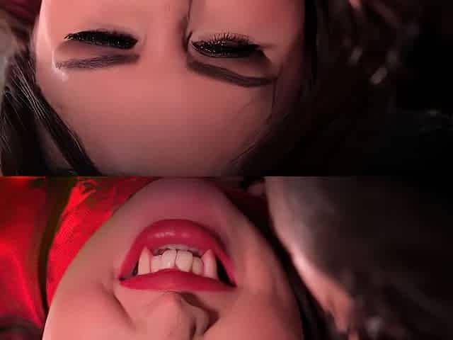 Cassie Fire Likes To Get Masked As A Vampire And Play Various Sex Games With Her Lover P2