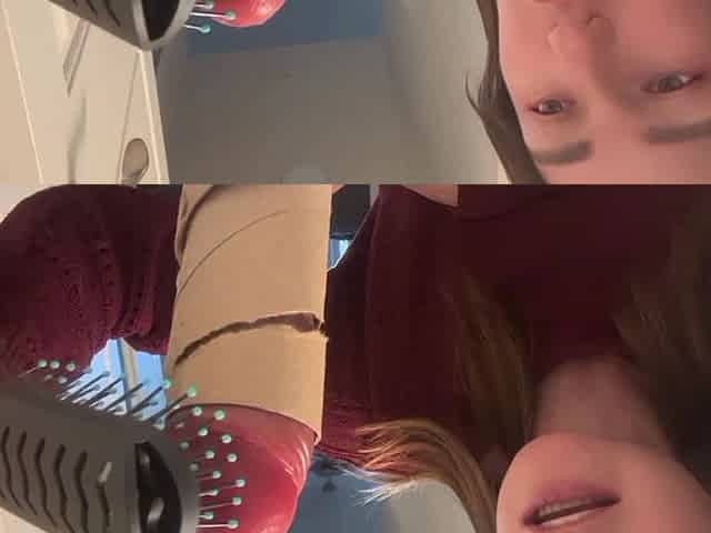 My Step-stepbrother Got His Cock Stuck! Step-stepsister Edging Fantasy