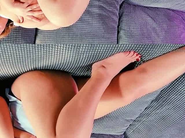 Busty milf horny solo toy time