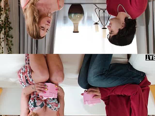 Hot MILF orders stepson to fuck her ass