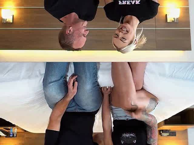 Deliah Grace - Blond Freak Wishes It Up the Booty from Mature Dude DCTrousersnake