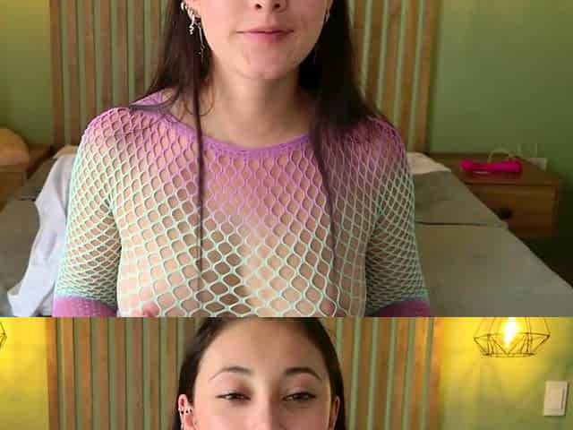 Brunette Couch Webcam Solo Fun Masturbating