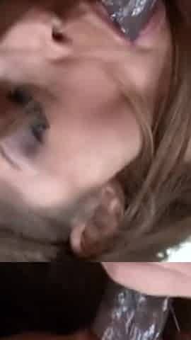 A Brunette Gets Picked up on the Street and Fucked by a Big Black Cock.