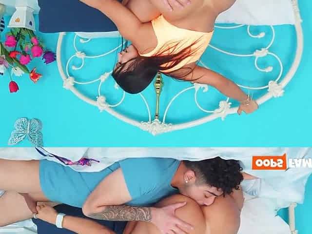 A mother I'd like to fuck in fever engages in xxx act with hefty mounds and a shaved vagina.