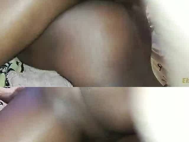 Black Afro likes very intensive morning sex