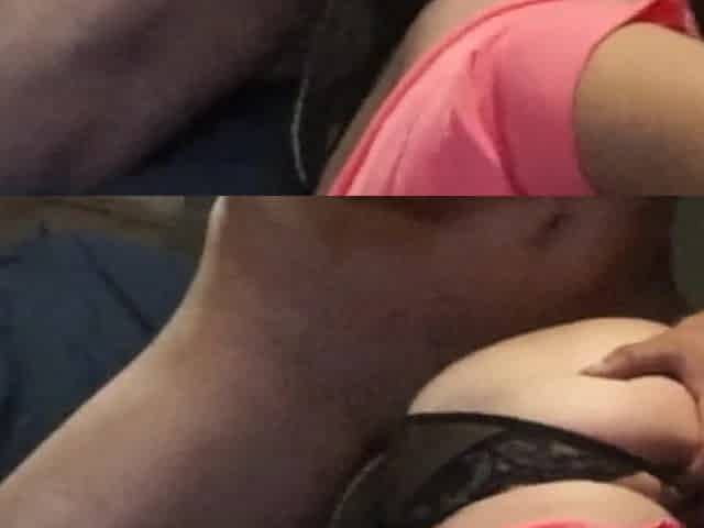 Vecina viene a montar verga y termina con sex-toy en el culo double penetration.