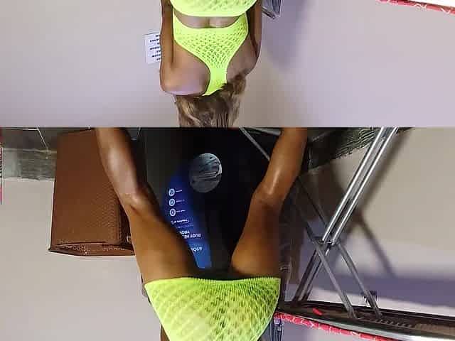 Wicked Laundry Day: Black Queen Drenched Snatch & Toys Herself Hard.
