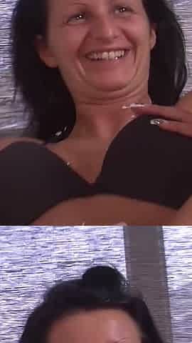 She Is Busty German MILF Who Is Here to Play with Her Holes