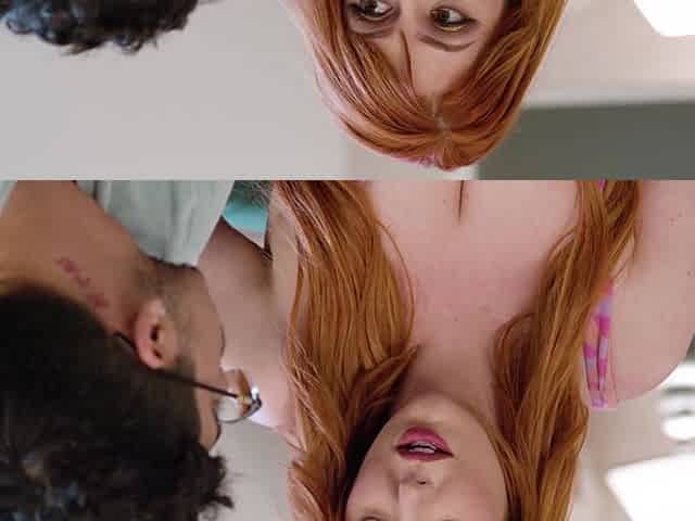 Redhead milf Lauren Phillips gets her pussy railed hard.