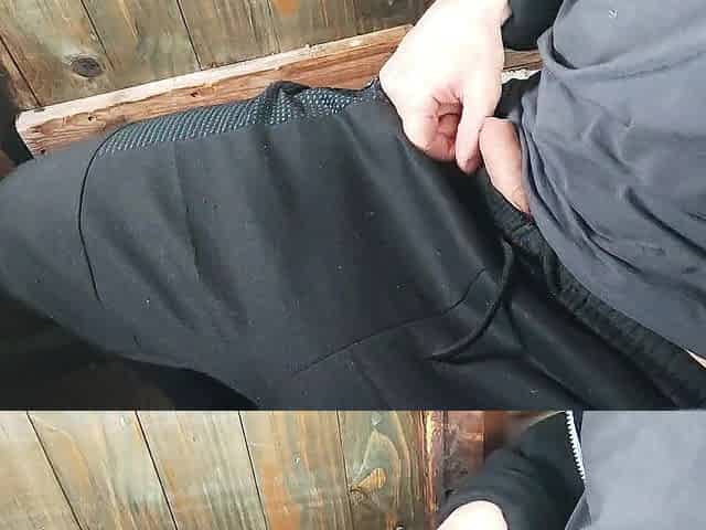 outdoor masturbate cock