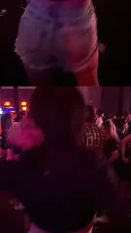 Super lustful cutie goes out clubbing to discover some penis