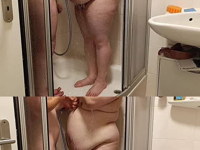 Hot Shower Moment, I Soap Her Whole Body