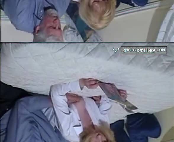 British wife gets fucked by her hubby in bed.