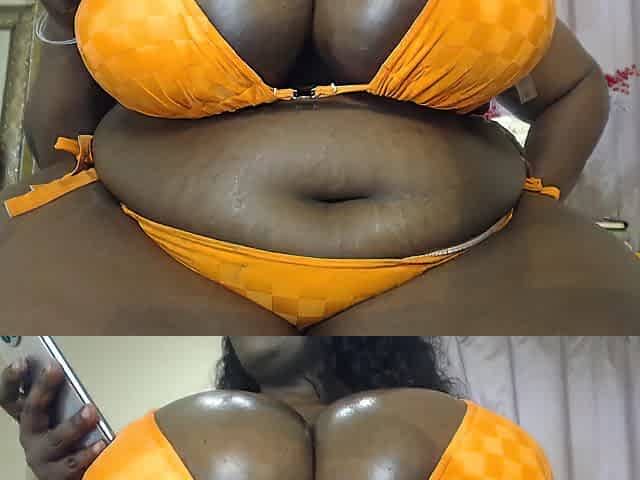 Ebony Ssbbw Titties Tease (Exclusives On Fancentro)