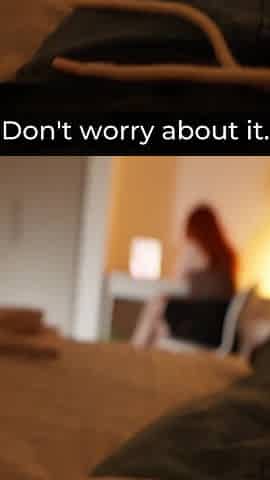Stepmom's Naughty Video Call Sparks Wild Hotel Bed Share with Stepson