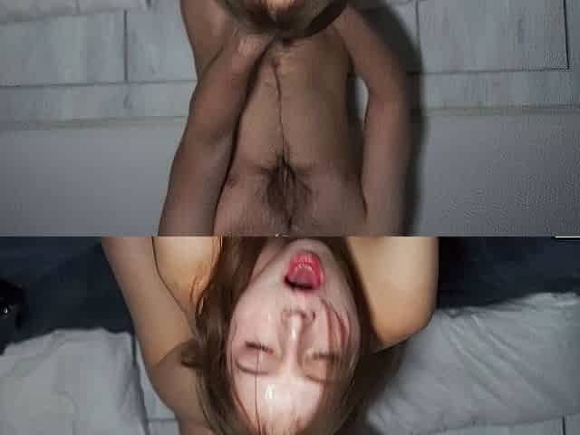 Amateur teen babe with big boobs playing on webcam