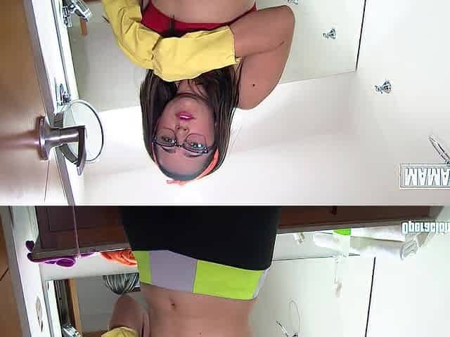 Oily POV Sex with Overweight Latin babe Maid Francis Restrepo - MAMACITAZ