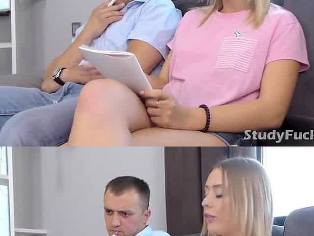 Blonde Babe With Big Booty Enjoying Hardcore Anal