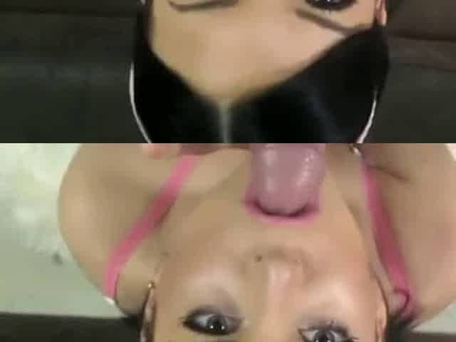 teen slut face fucked and smoking
