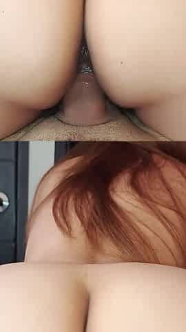 Hot MILF Latina Wife Rides, Penetrates Herself and Finishes with Double Vaginal and Oral Cum