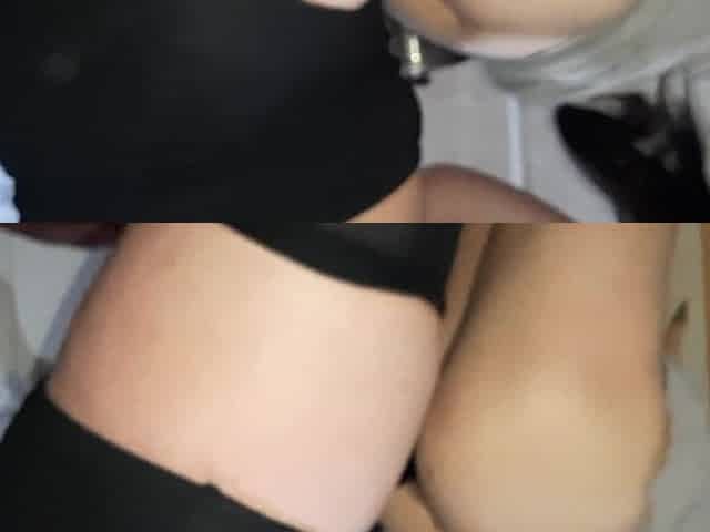 I bang my girlfriend passionately in the kitchen whilst that babe cooks dinner - Lesbo_illusion