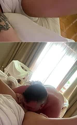 Pussy Licking, Hard Fucking and Cumming on Her Clit!