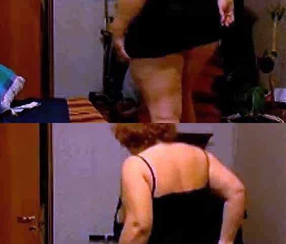 Russian BBW With Mega Boobs On Webcam
