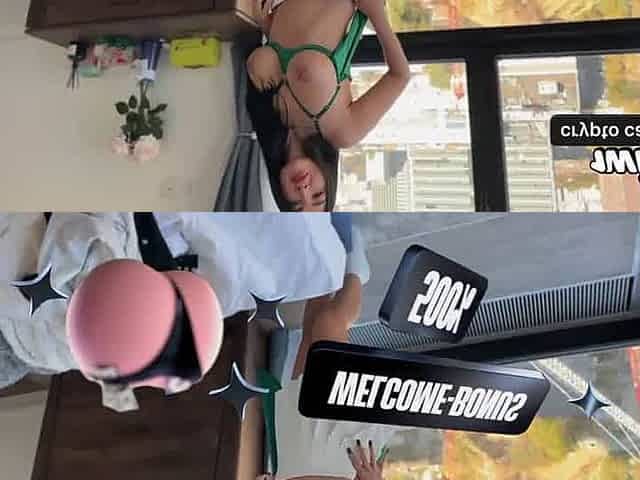 Step bro helps sis with anal invasion creampie - steaming black-haired XXX!