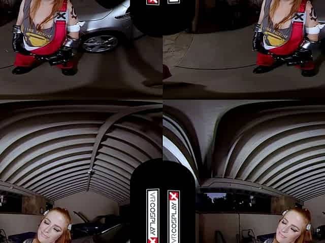 VRCosplayX.com Busty Redhead Brigitte Tuning Up Your Cock