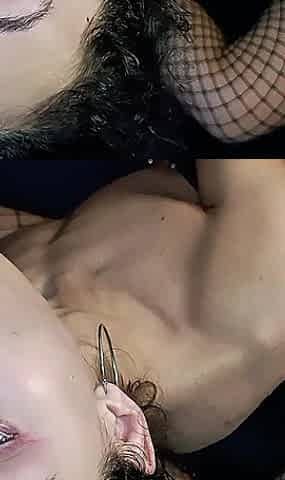 From Mouth to Vagina. My Friend and I Are Craving a Big Cock.