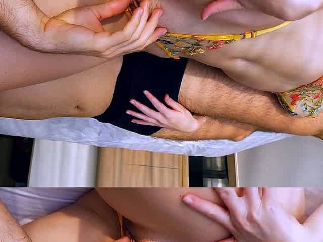 Cross mutual masturbation until cumshot - ProgrammersWife