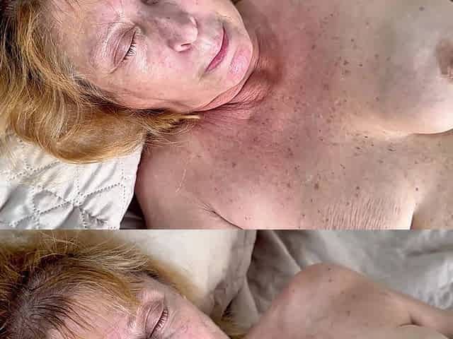 First Rough Anal with a Ugly Grandma