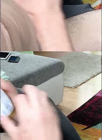 Tugjob sex tool spunk flow