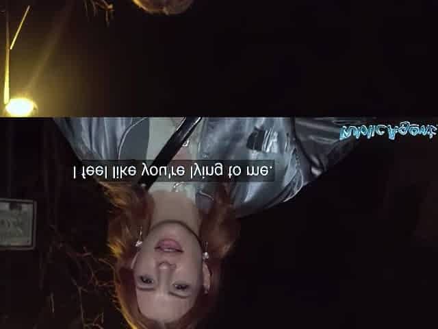 Public Agent Ginger haired honey squirts all over my schlong