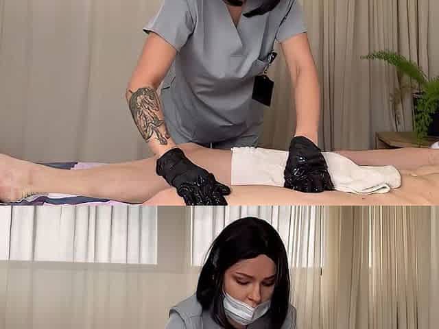 Physiotherapist With Big Tits Gets Ass Fucked