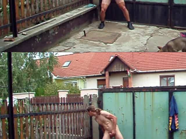 Risky jerkoff outdoor (cam1)
