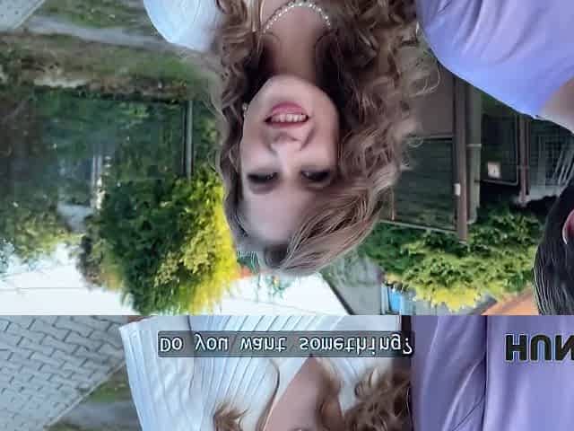 Sweet Una Fairy Is Not Too Shy And Showed Her Tits And Pussy In Public