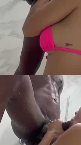 My Brand New Bikini Made Him Hard, and I Got Cum Inside My Pussy