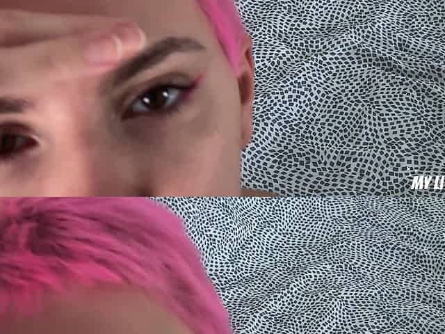 I Used Her Short Pink Hair for Pleasure, Cum on It After Blowjob and Hard Fucking - Hair Fetish