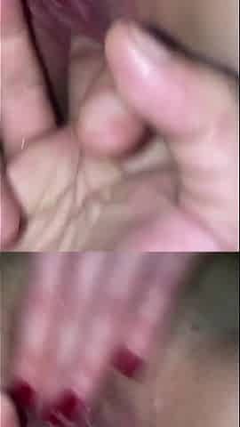 Married Horny MILF Masturbating on His Face Fingering Pussy and Ass