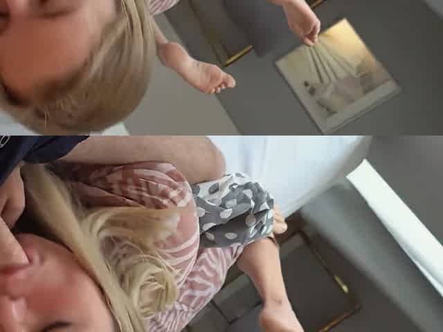 Big Ass Busty Blonde Stepsister Fucked In The Morning