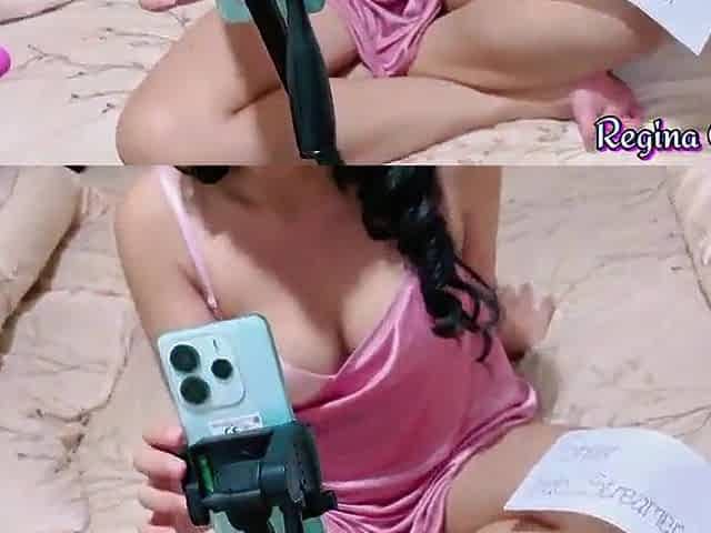 Latest Indo - gorgeous Chindo's cunt pushing action - glamorous viral streamer