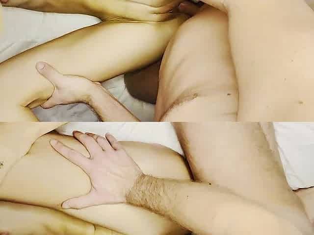 Pleasant cunt ????cum twice inside her taut vagina, screwed my hot wife